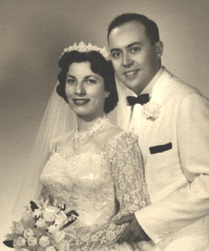 1958年结婚