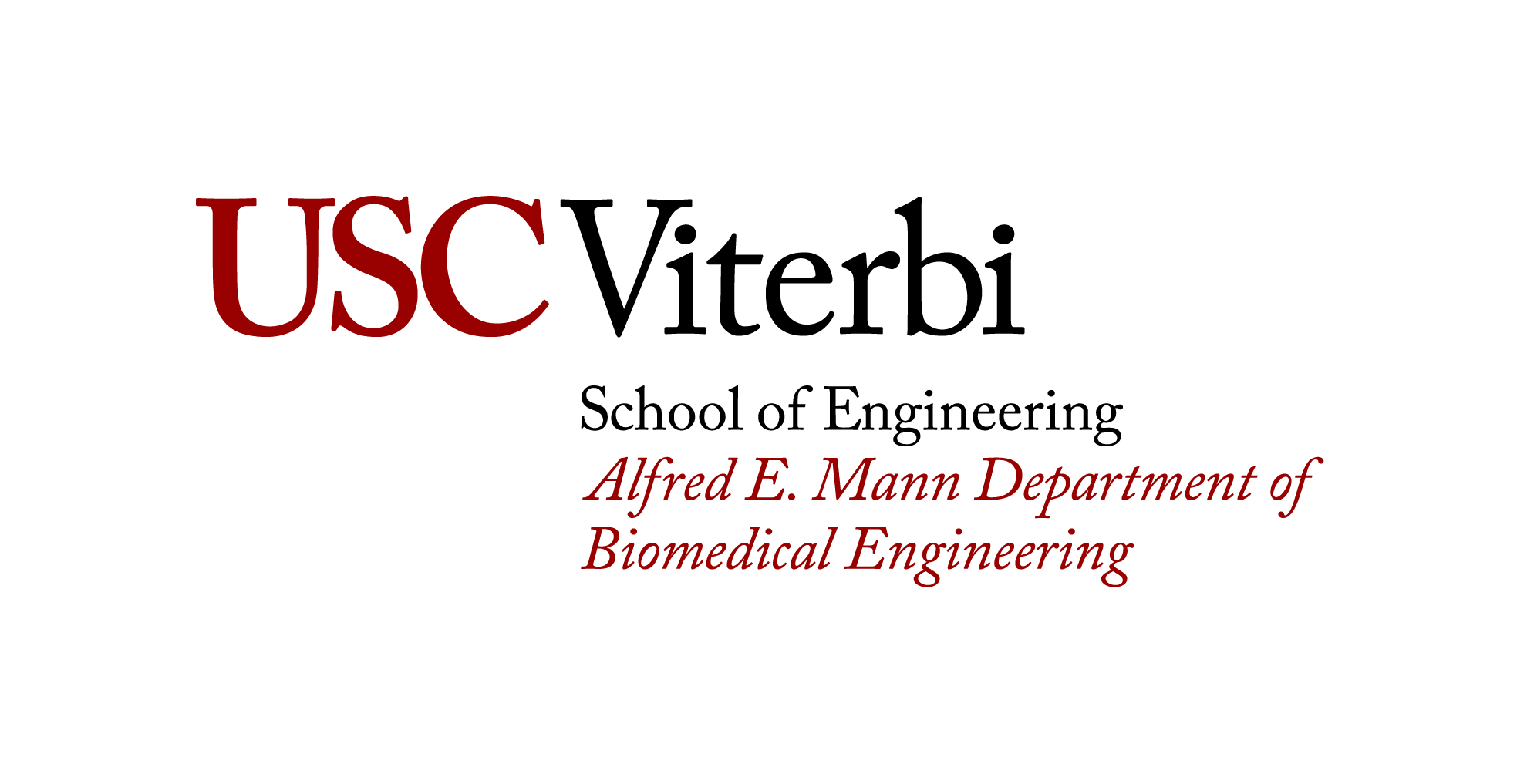 阿尔弗雷德·e·曼恩生物医学工程系的新标志